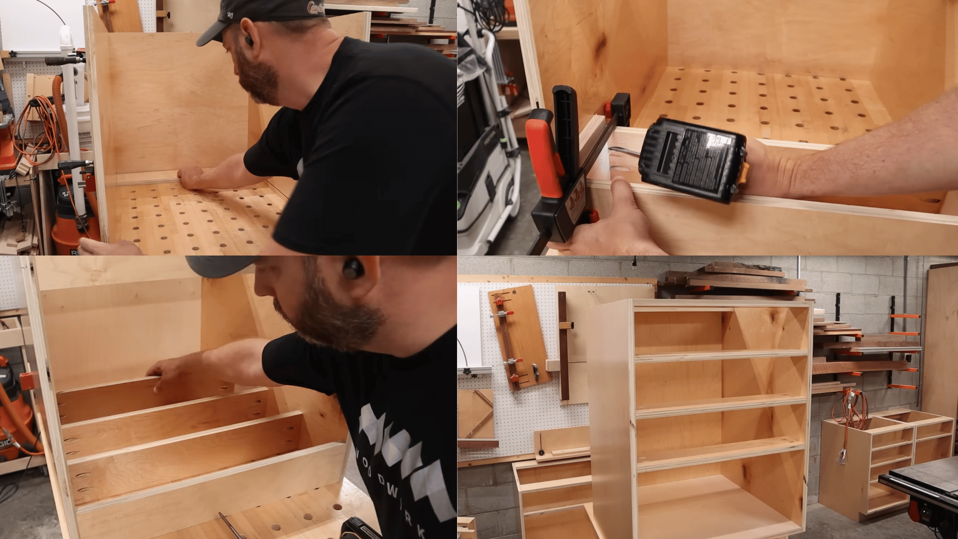 Add Drawer Dividers and Join Cabinets