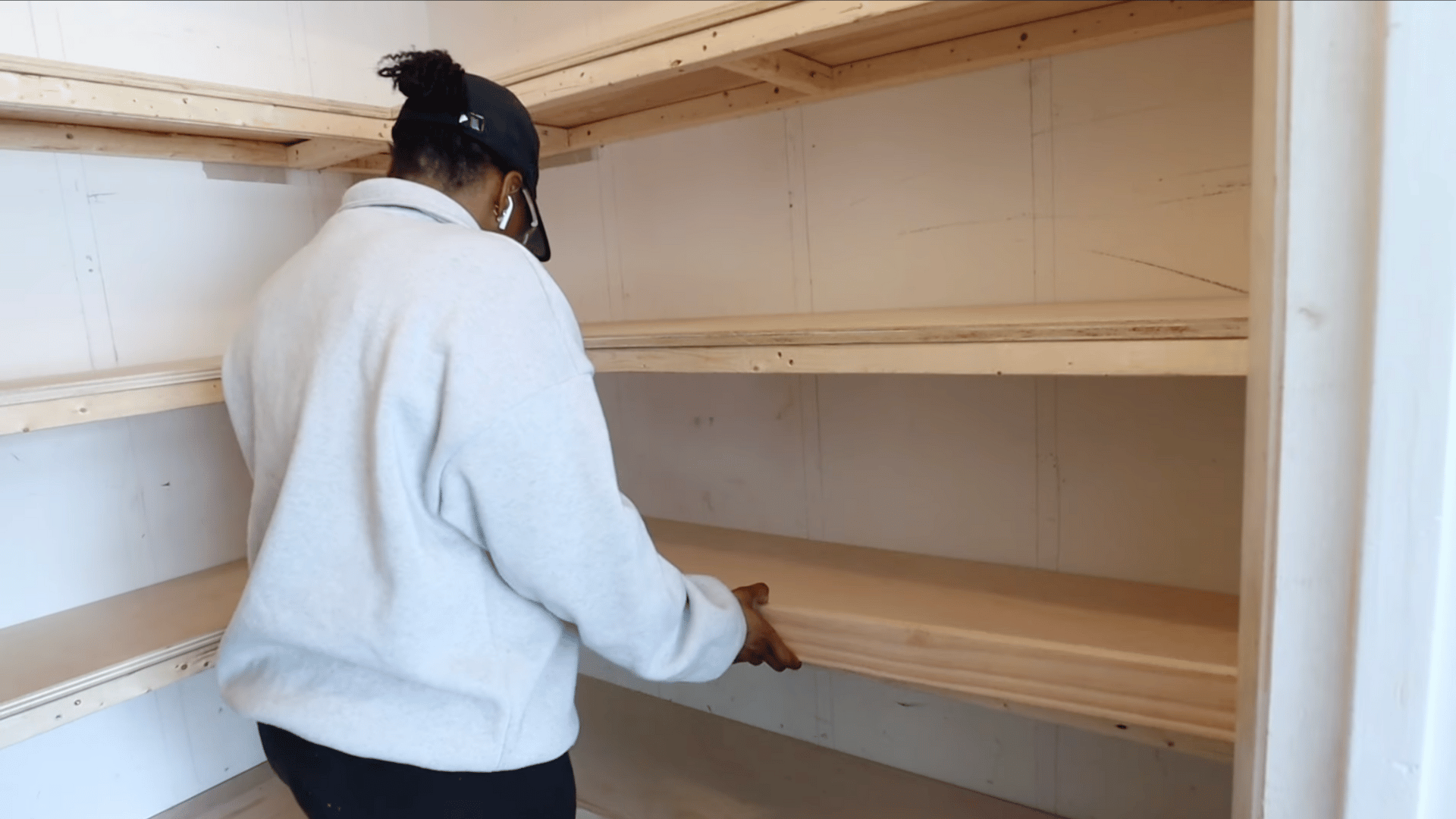add pine face frames