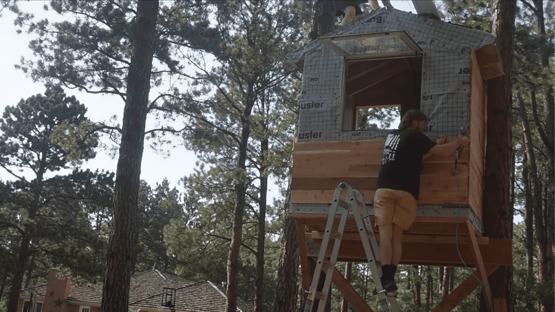 add siding railings and roofing