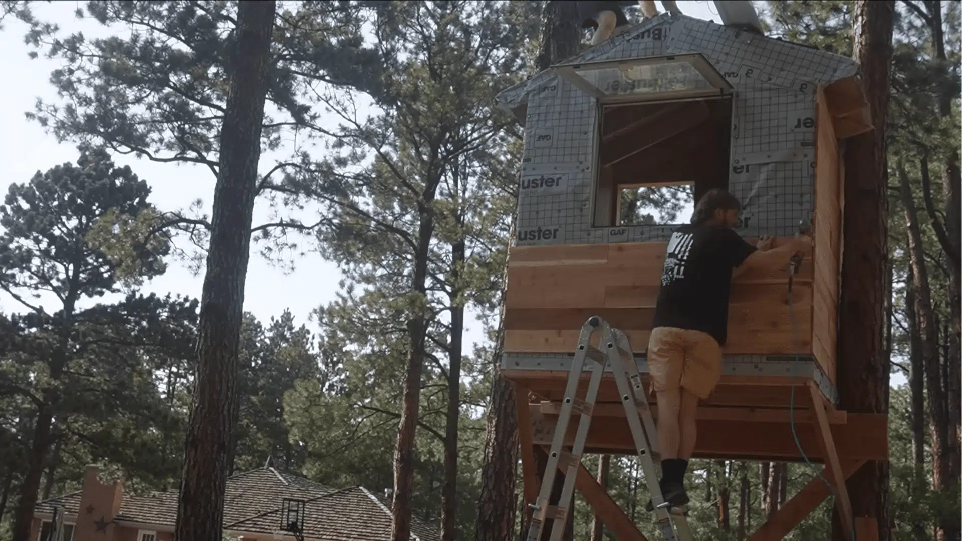 add siding railings and roofing