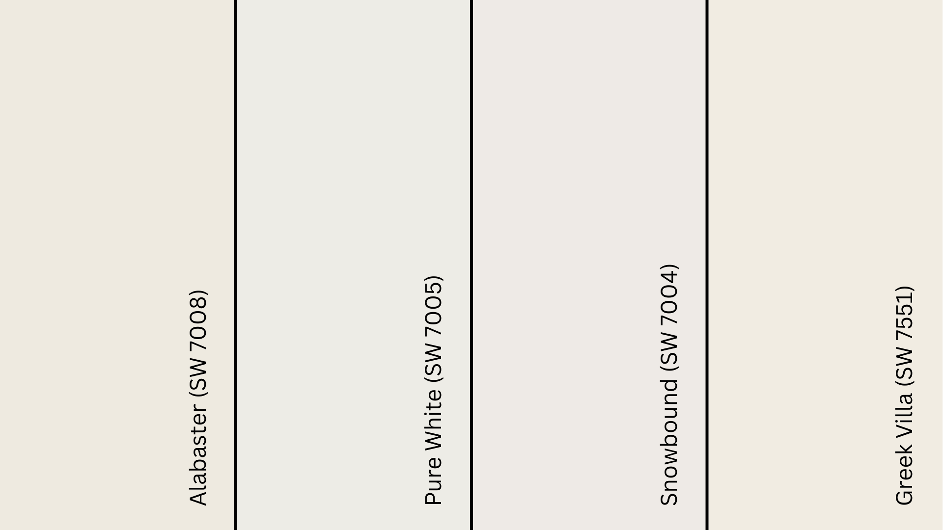 alabaster vs other sherwin williams warm whites