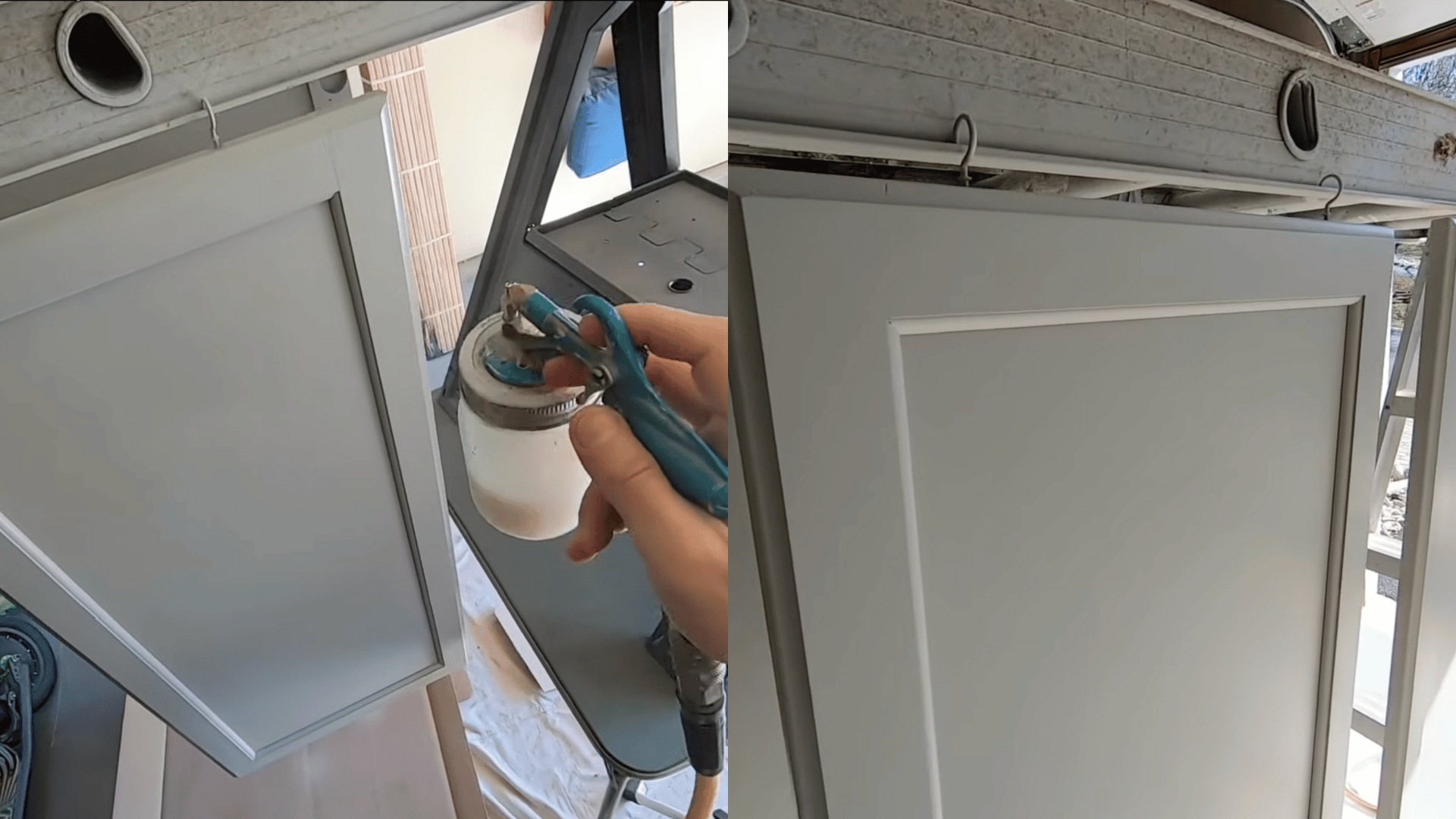 apply the third coat of paint