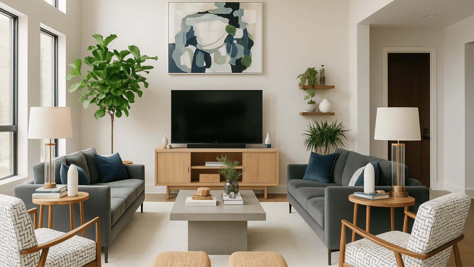 balancing large and small pieces