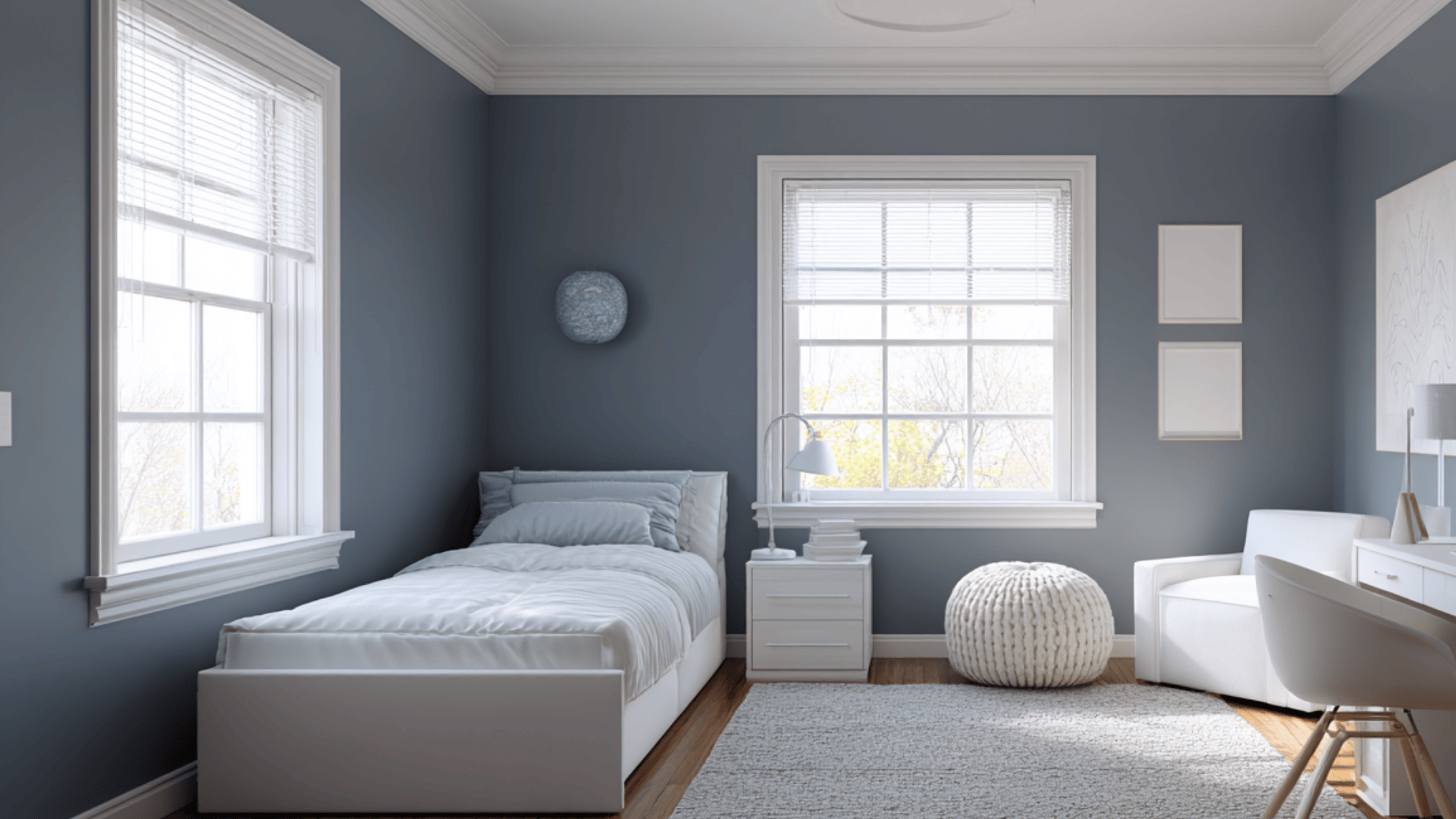 blue gray blend