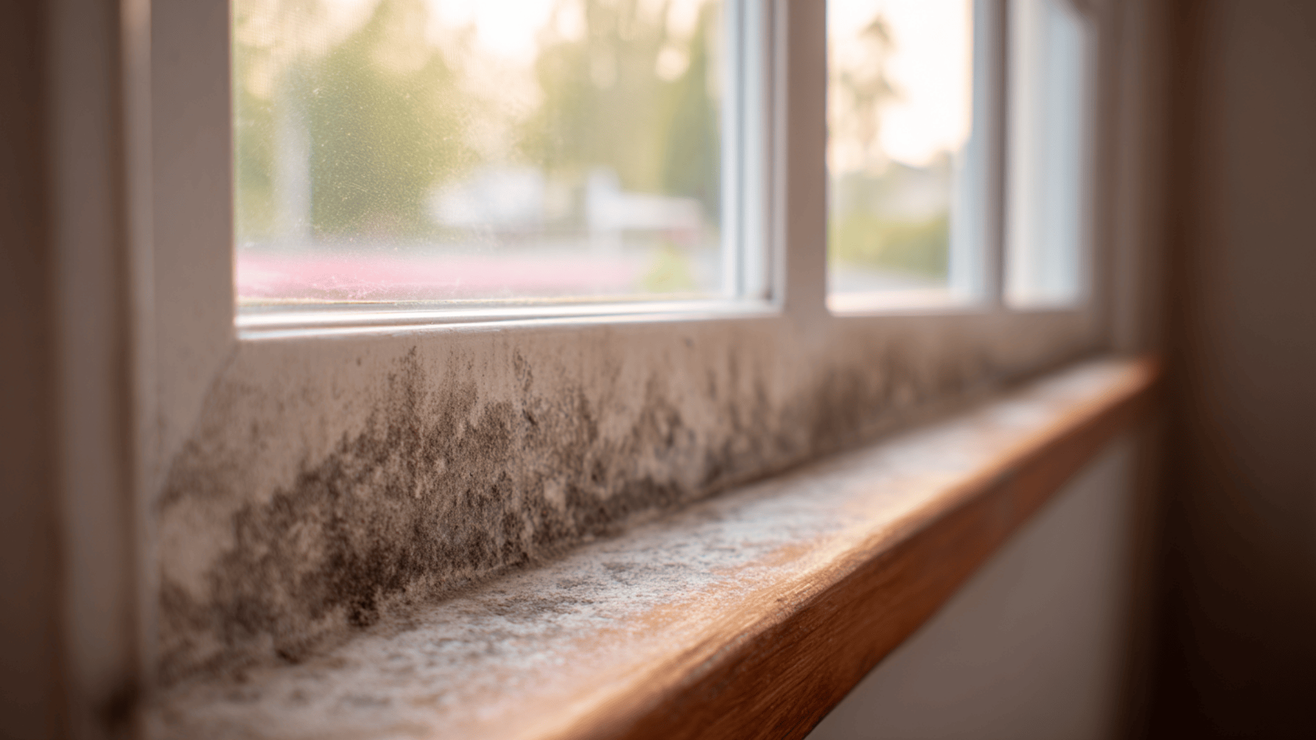 box mold on window sill causes removal and aprevention