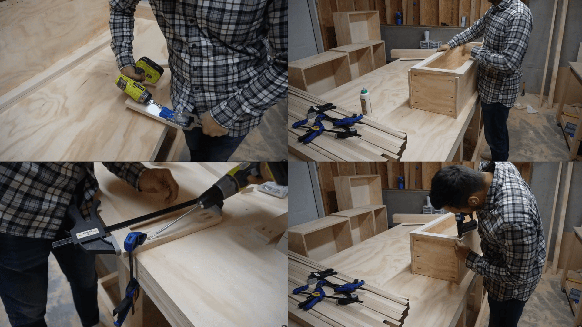 build face frames diy kitchen cabinets