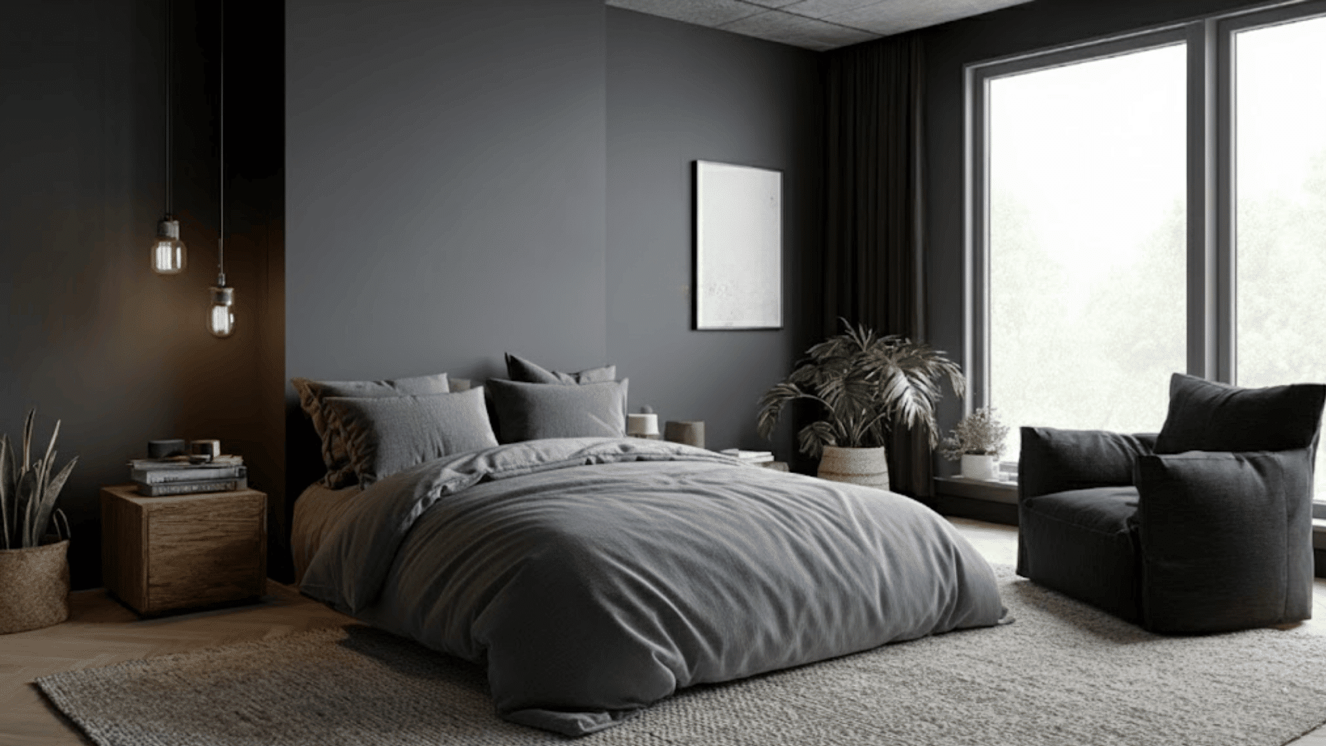charcoal gray