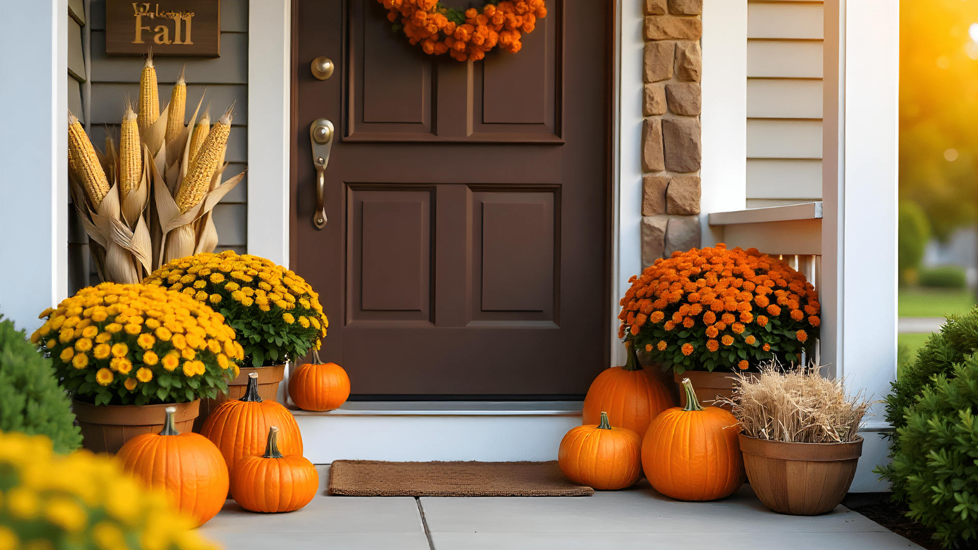 classic harvest porch style fall porch decorating ideas