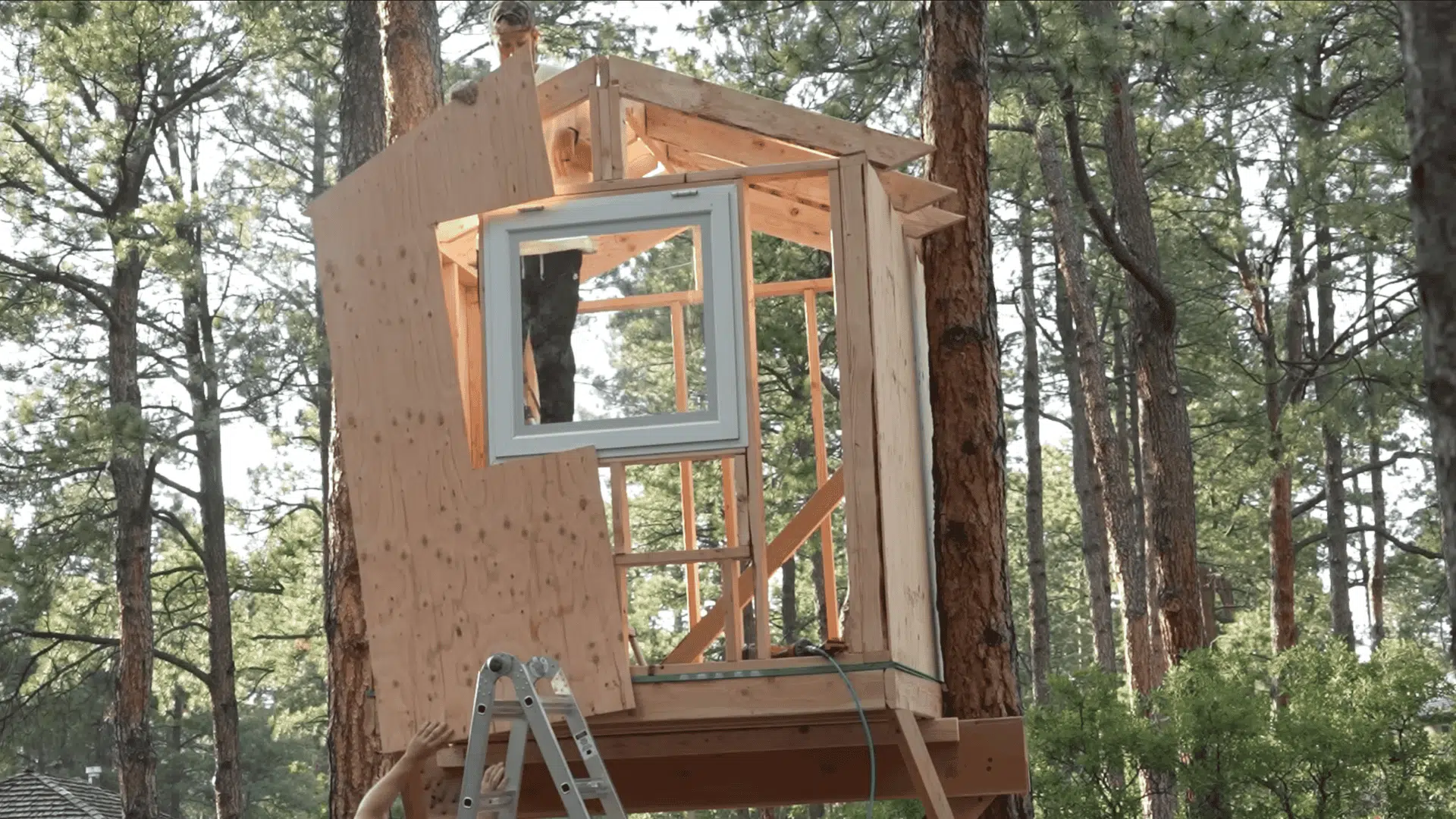 close in the treehouse