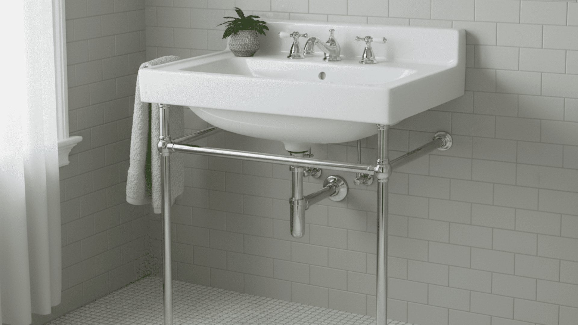 console sink