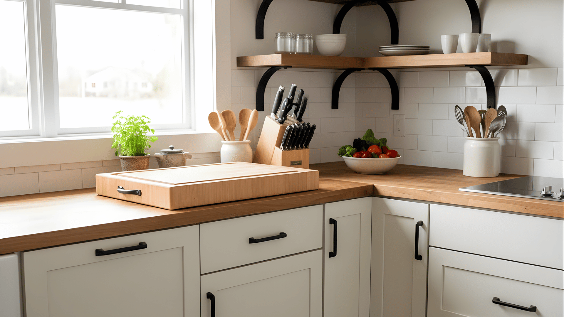corner prep station