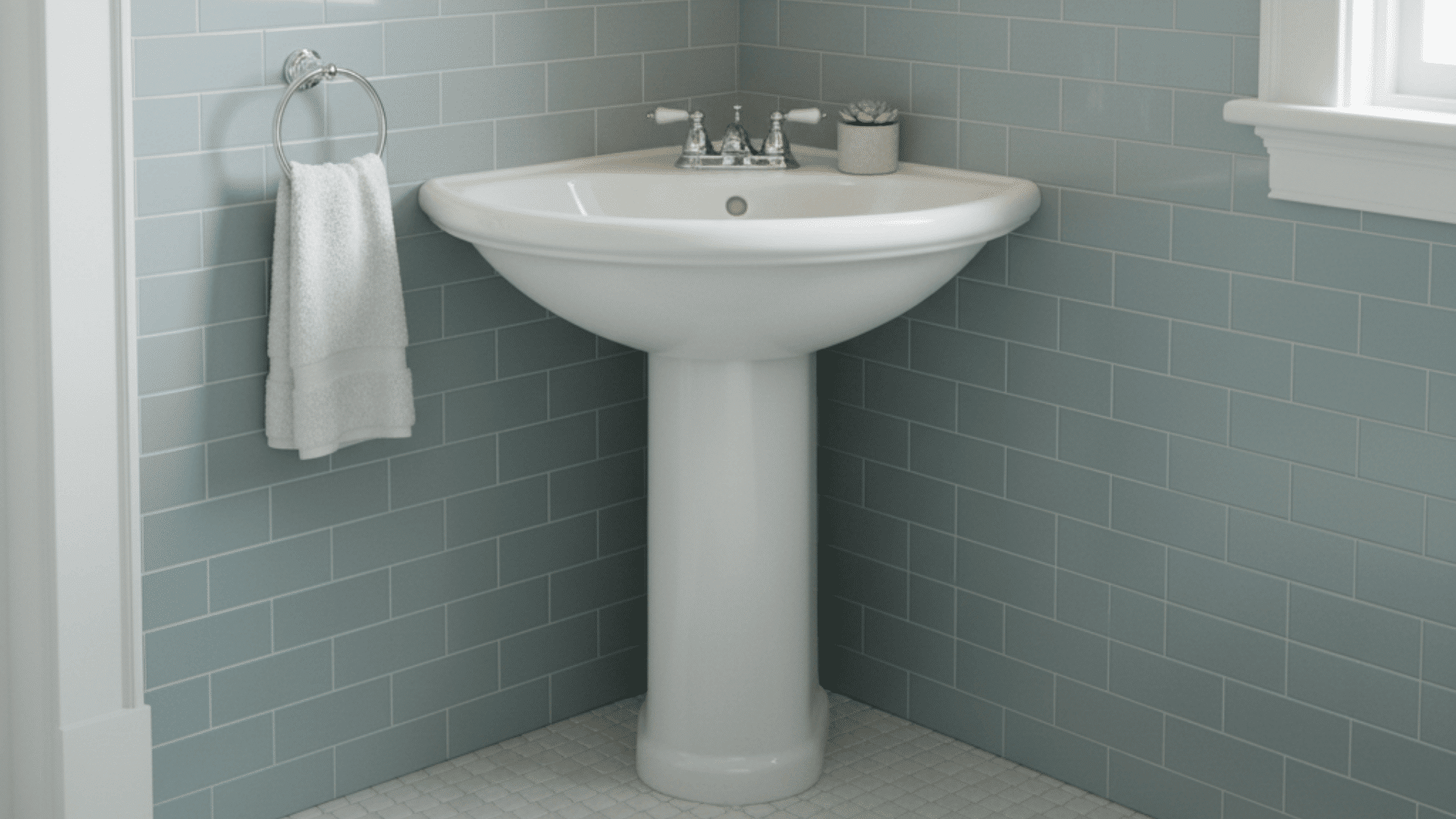 corner sink
