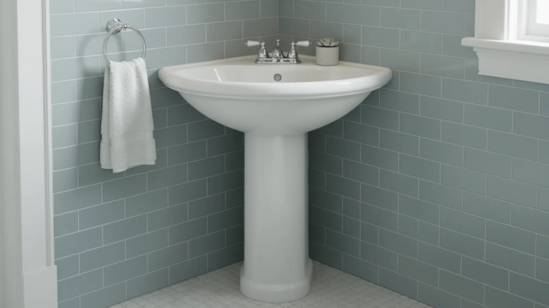 corner sink