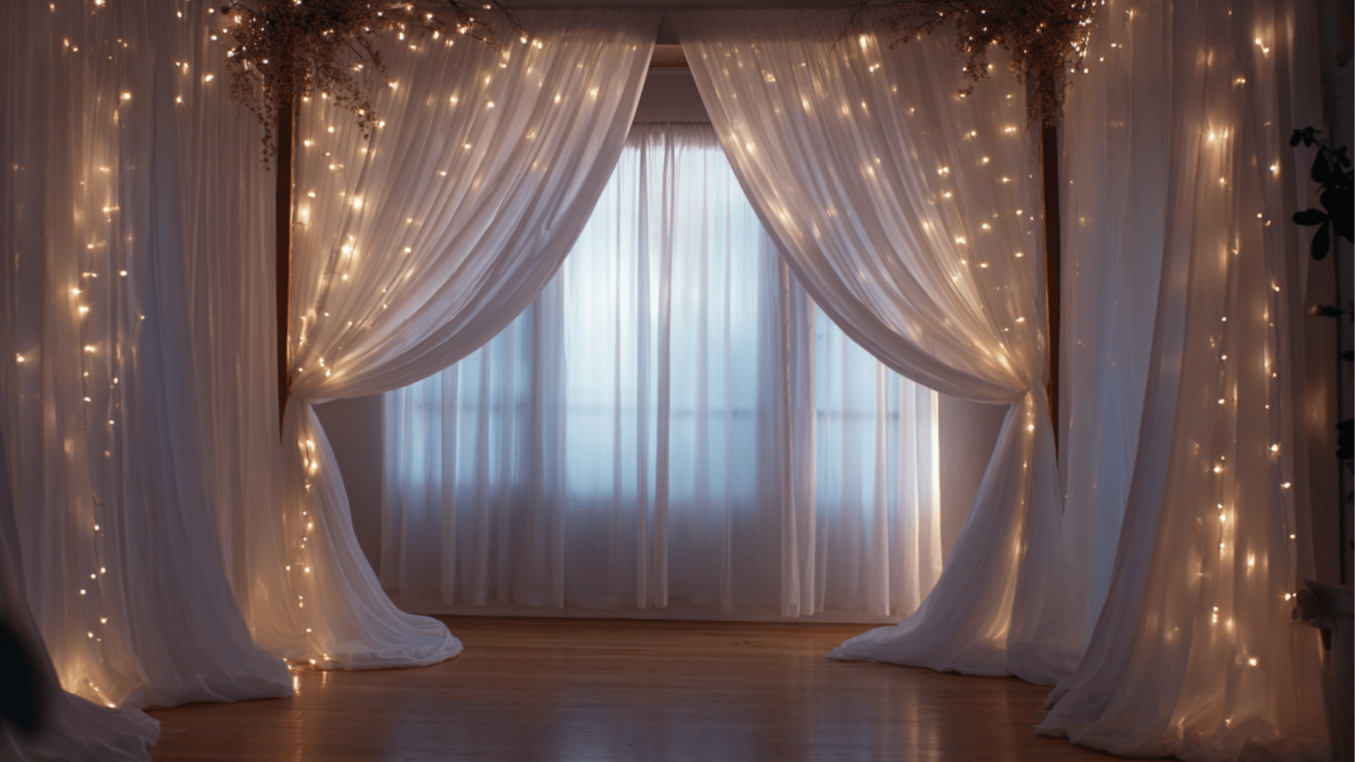 curtain rod arch