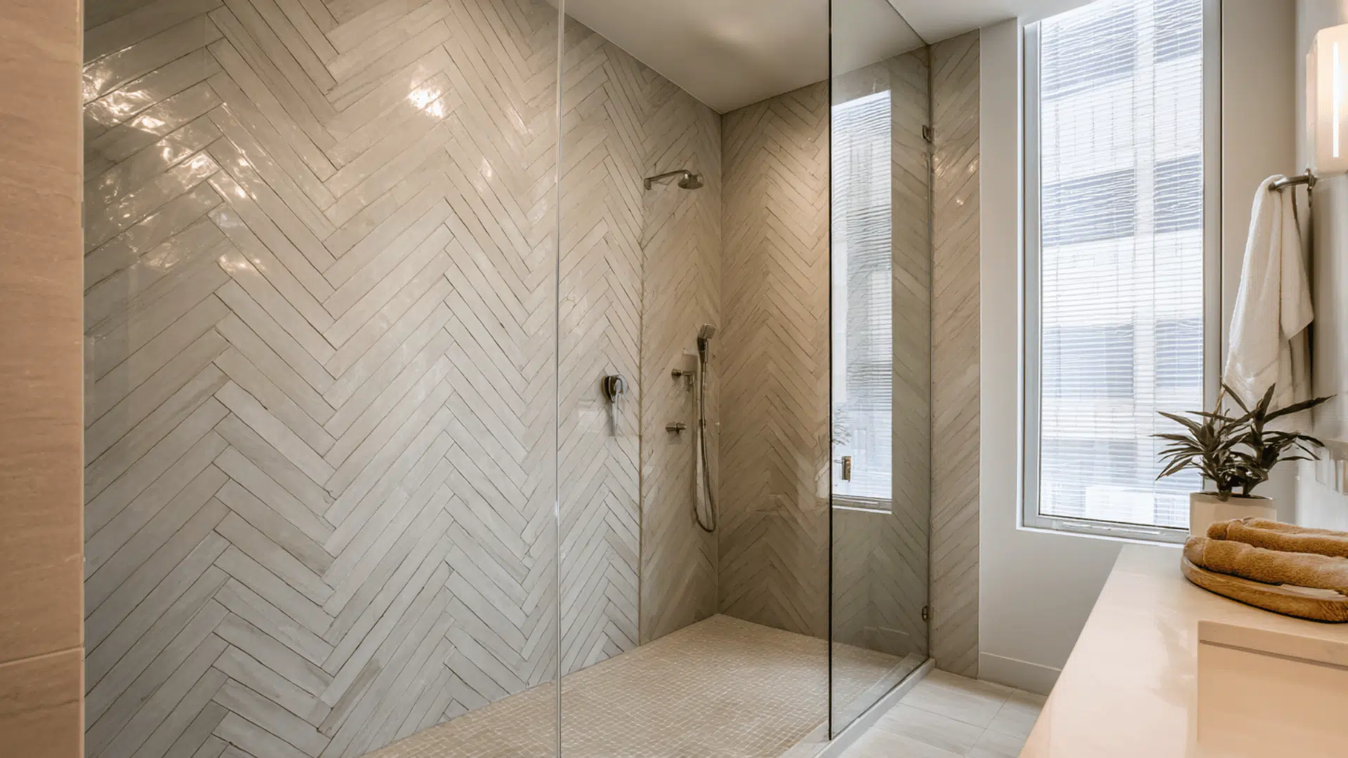 diagonal tile walk in shower doorless walk in shower ideas