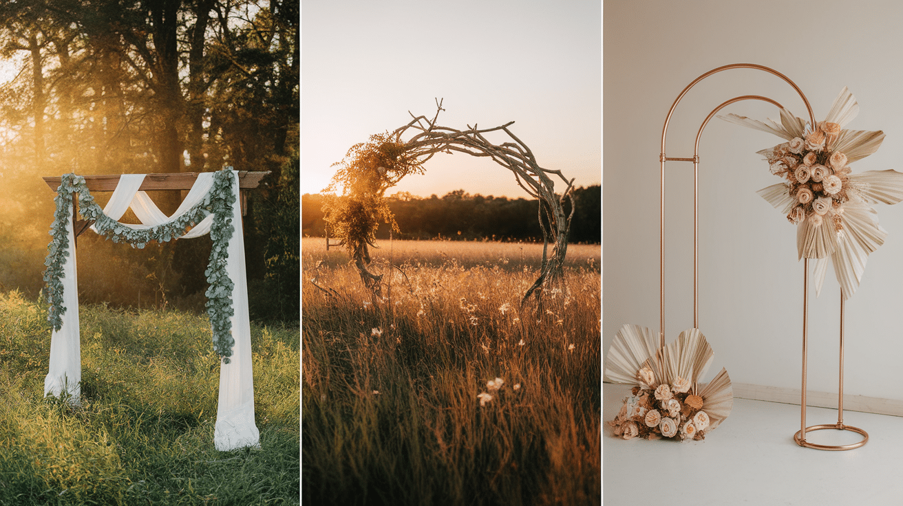 DIY Wedding Arch Ideas for Your Big Day