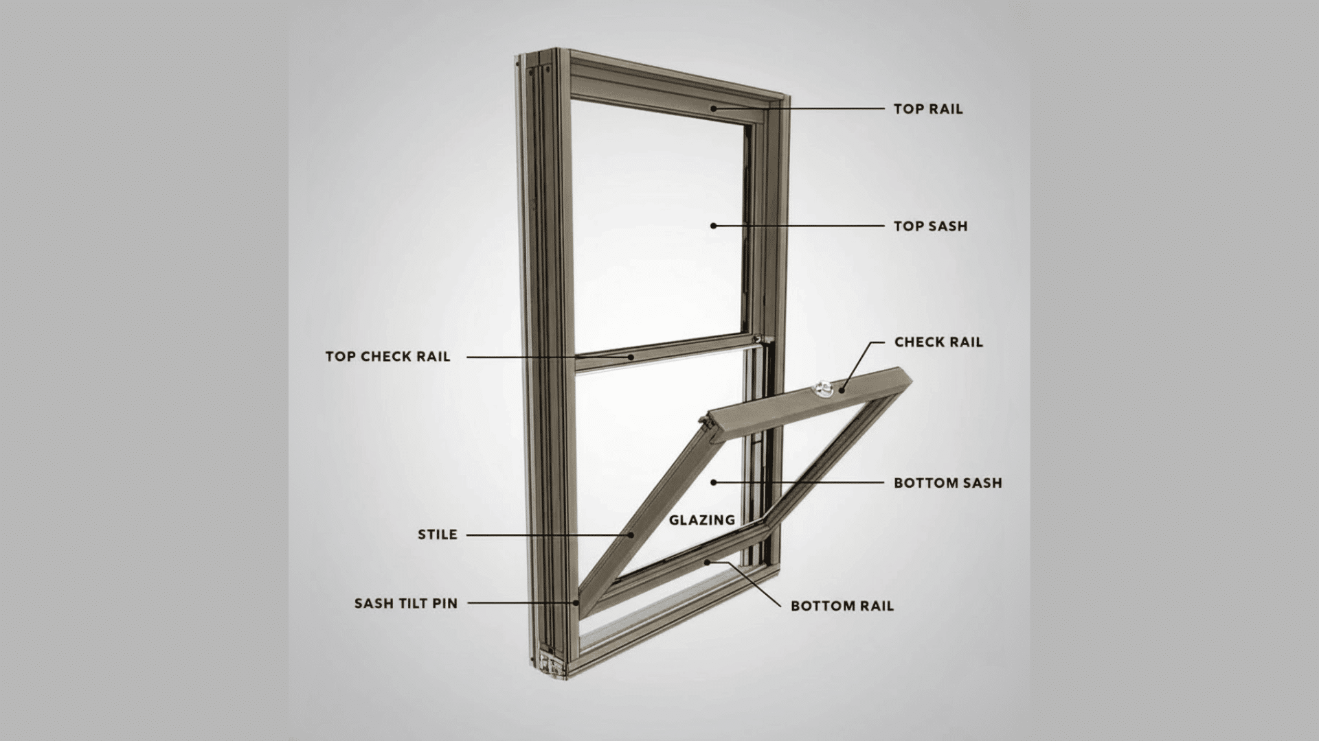 double hung windows
