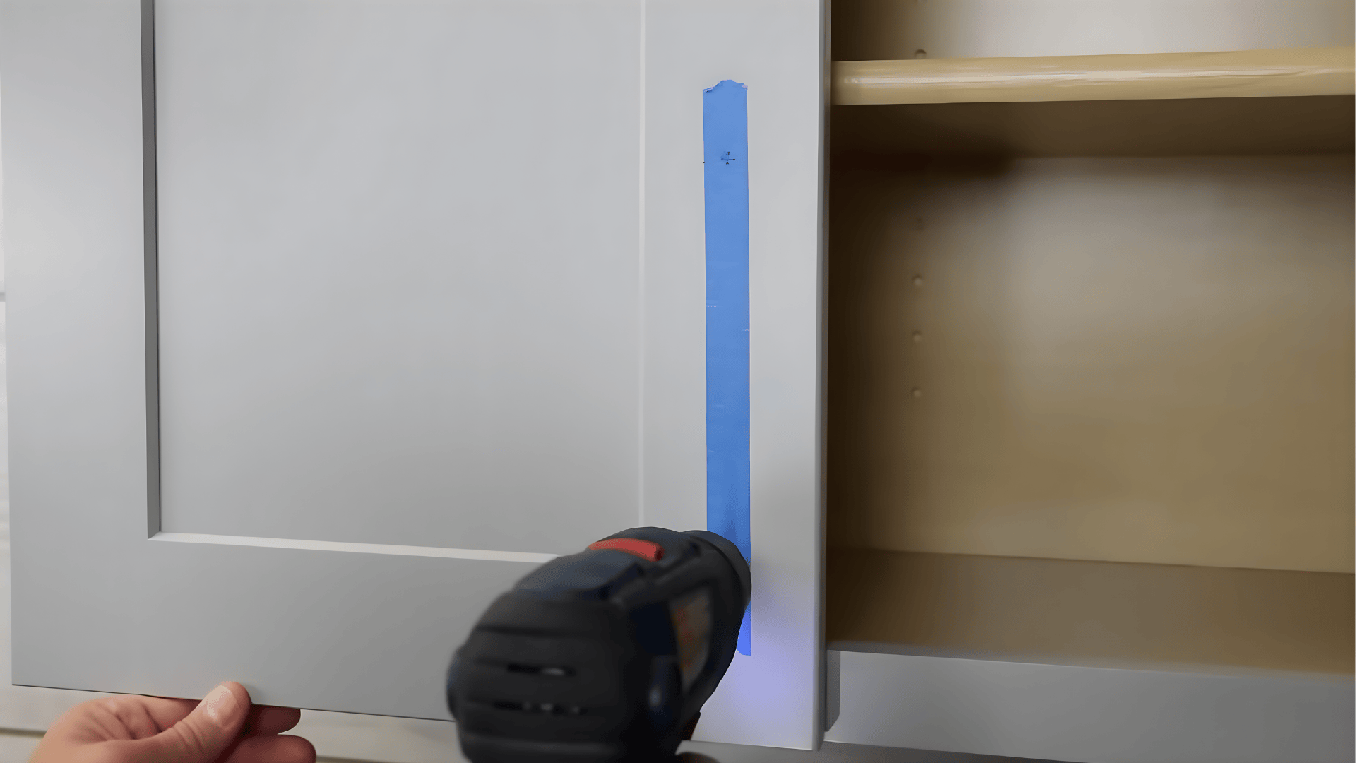 drill pilot holes cabinet hardware placement step by step guide