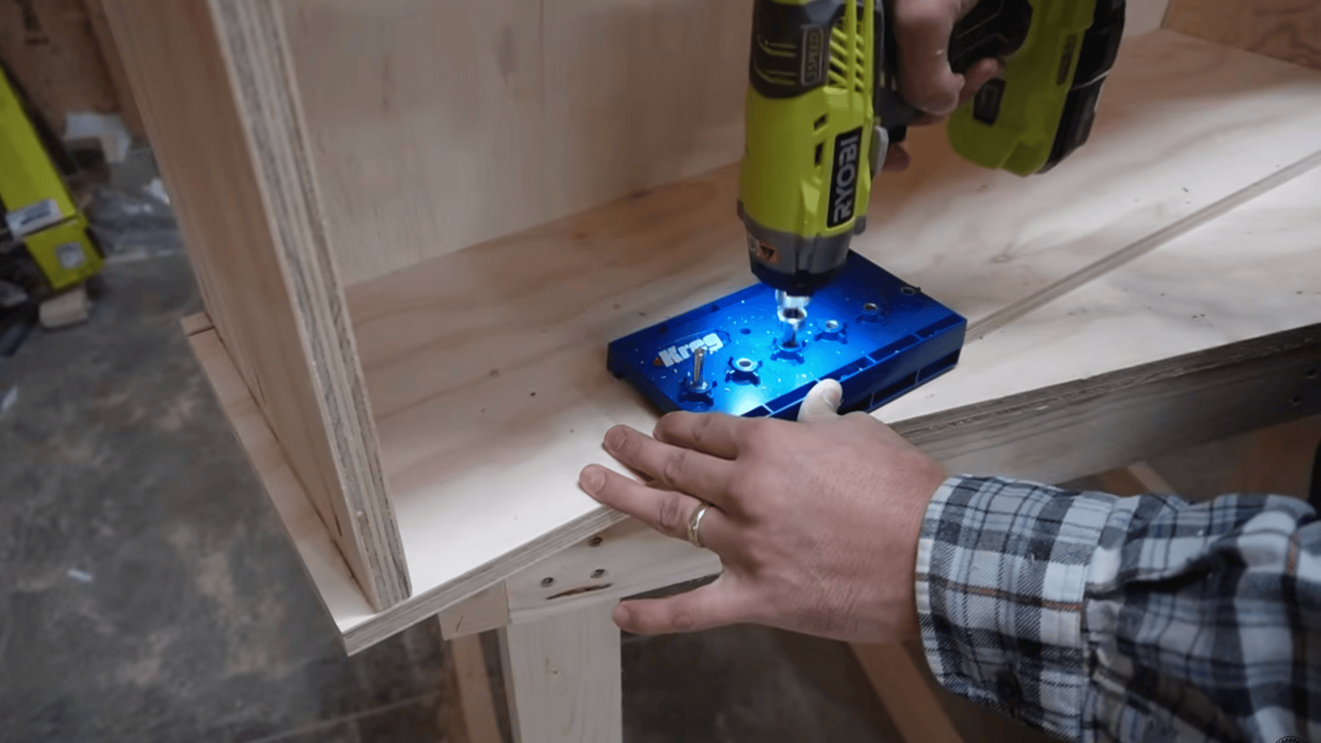 drill shelf pin holes diy kitchen cabinets