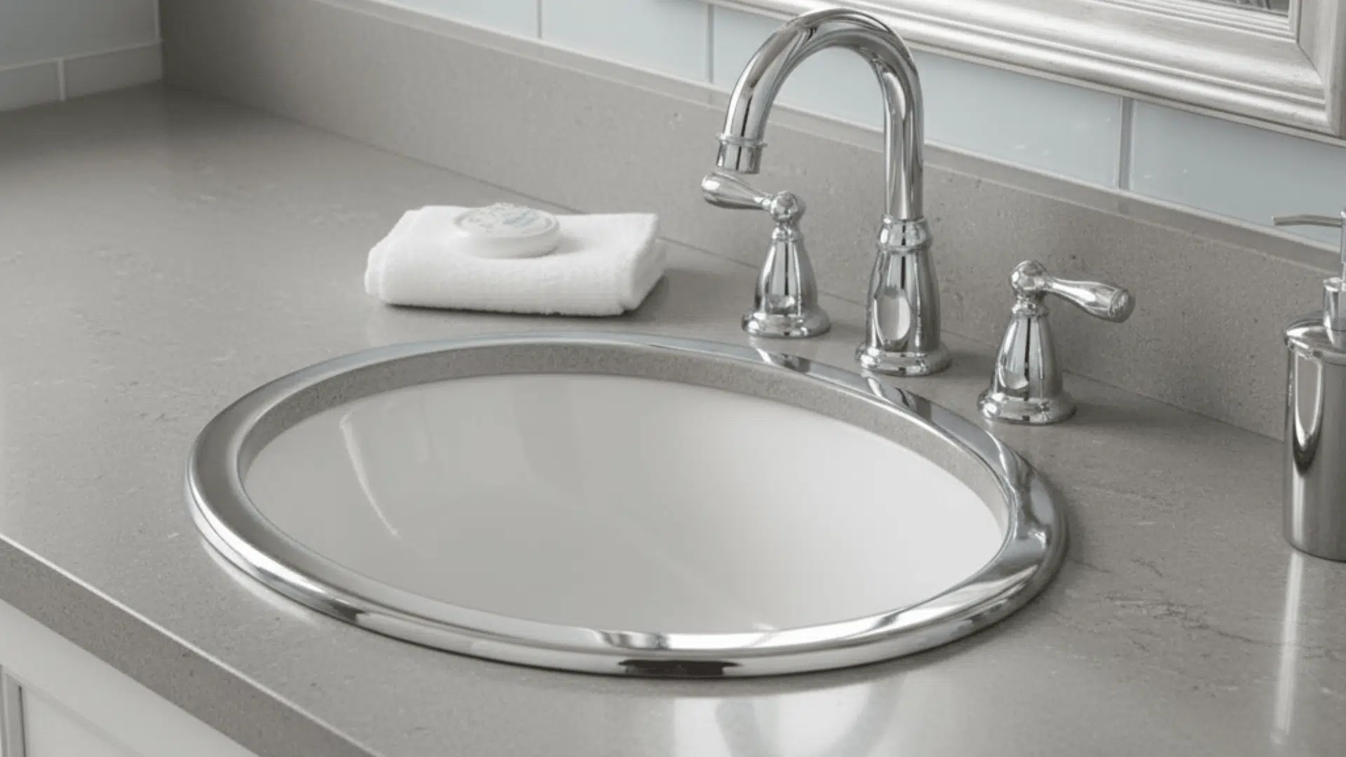drop in self rimming sink
