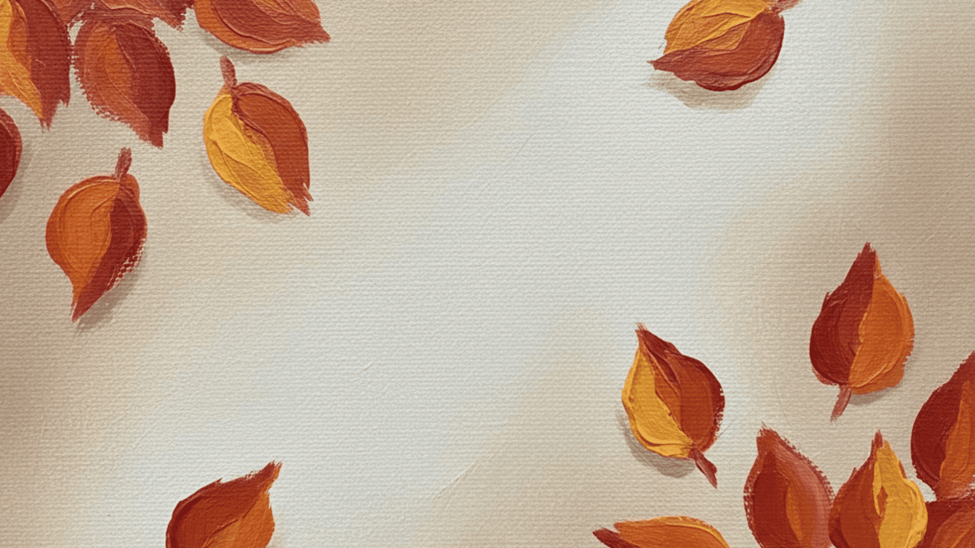 falling autumn leaves