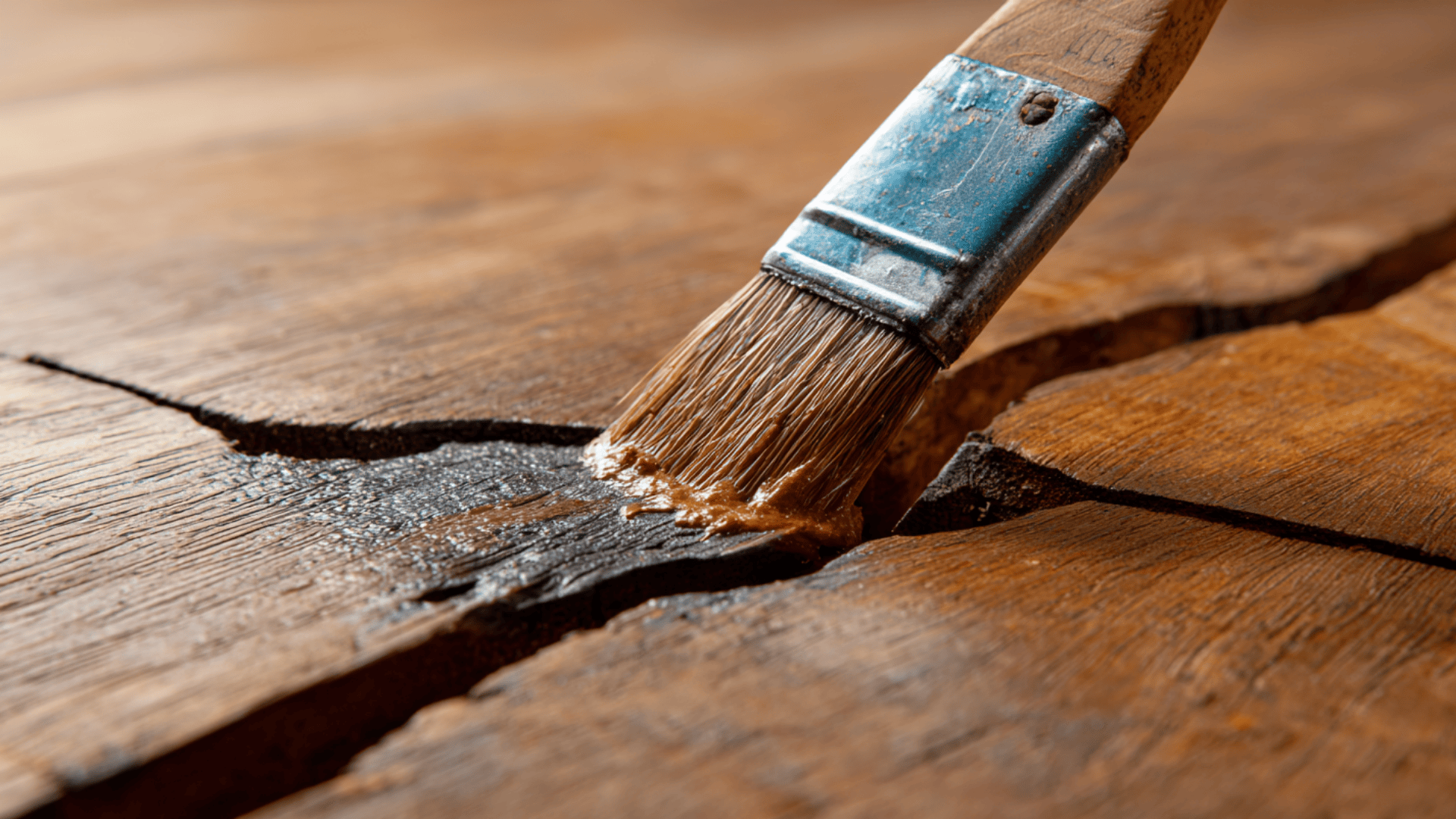 fill cracks and holes