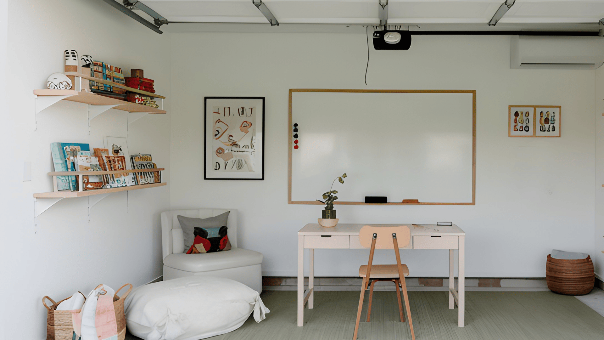 garage or basement classroom
