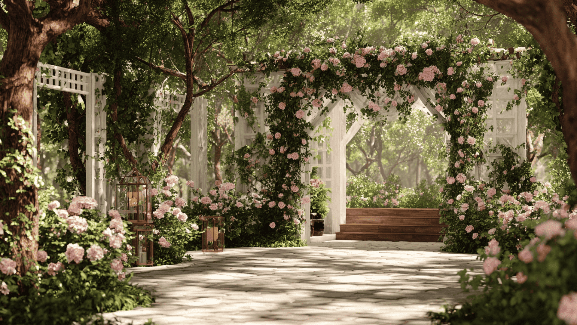 garden trellis arch