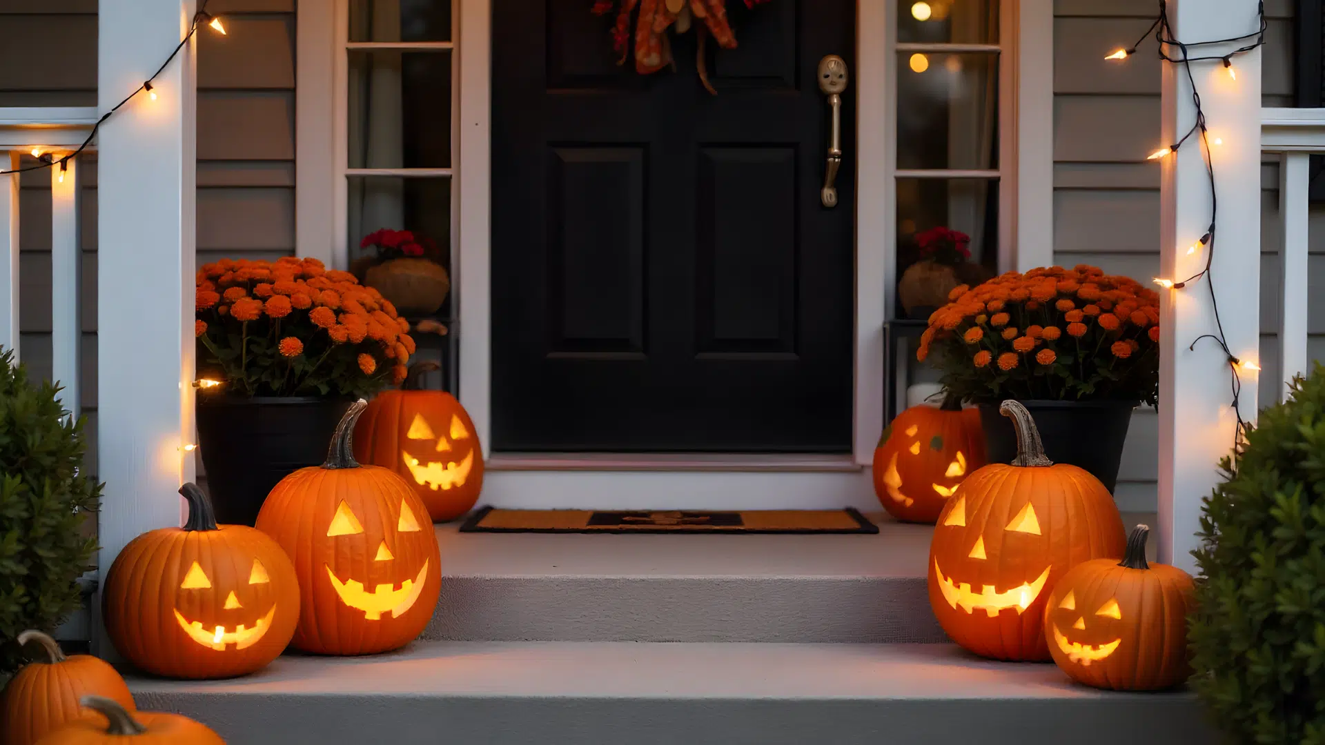 halloween inspired porch decor fall porch decorating ideas