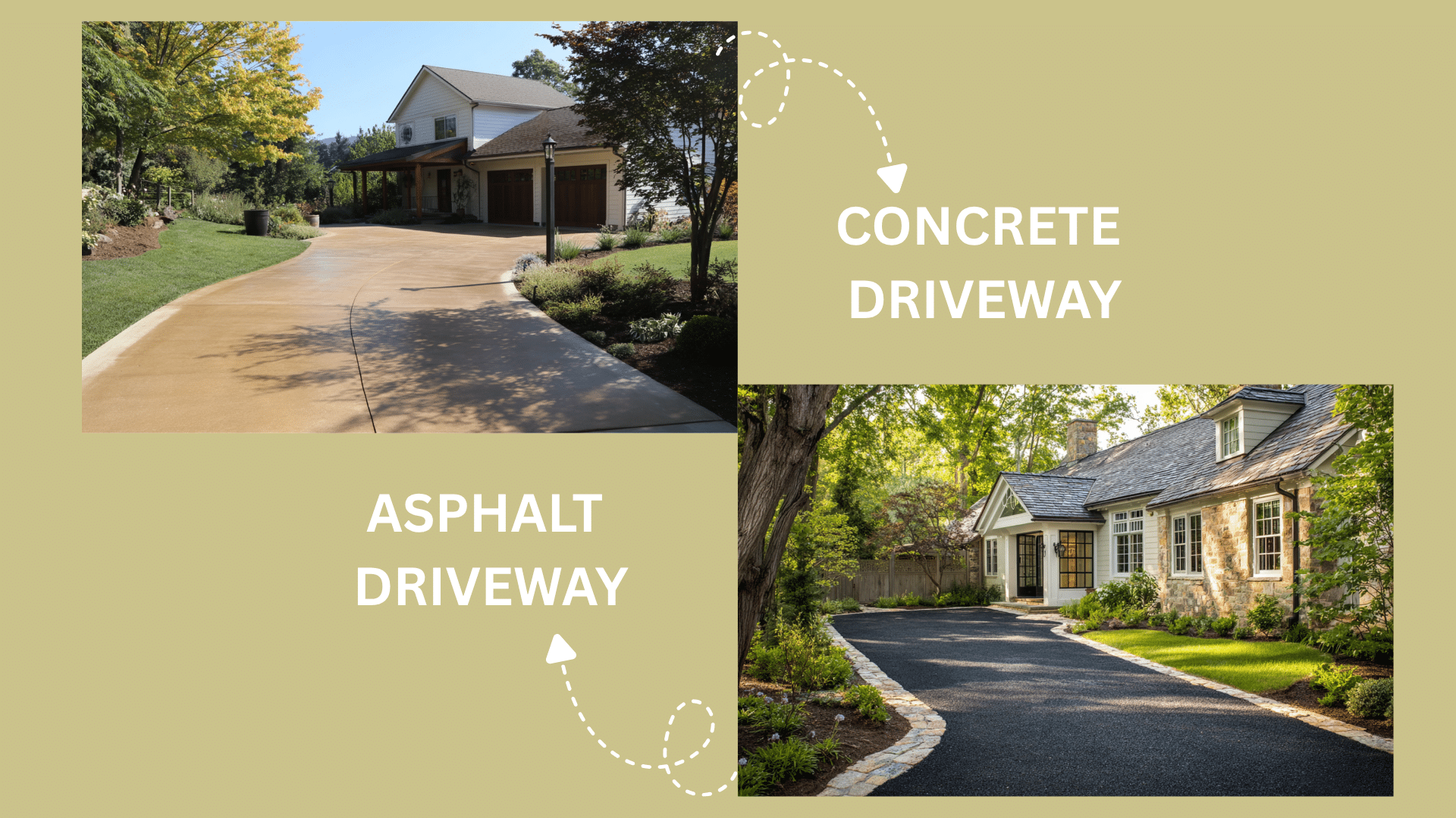 how concrete and asphalt perform