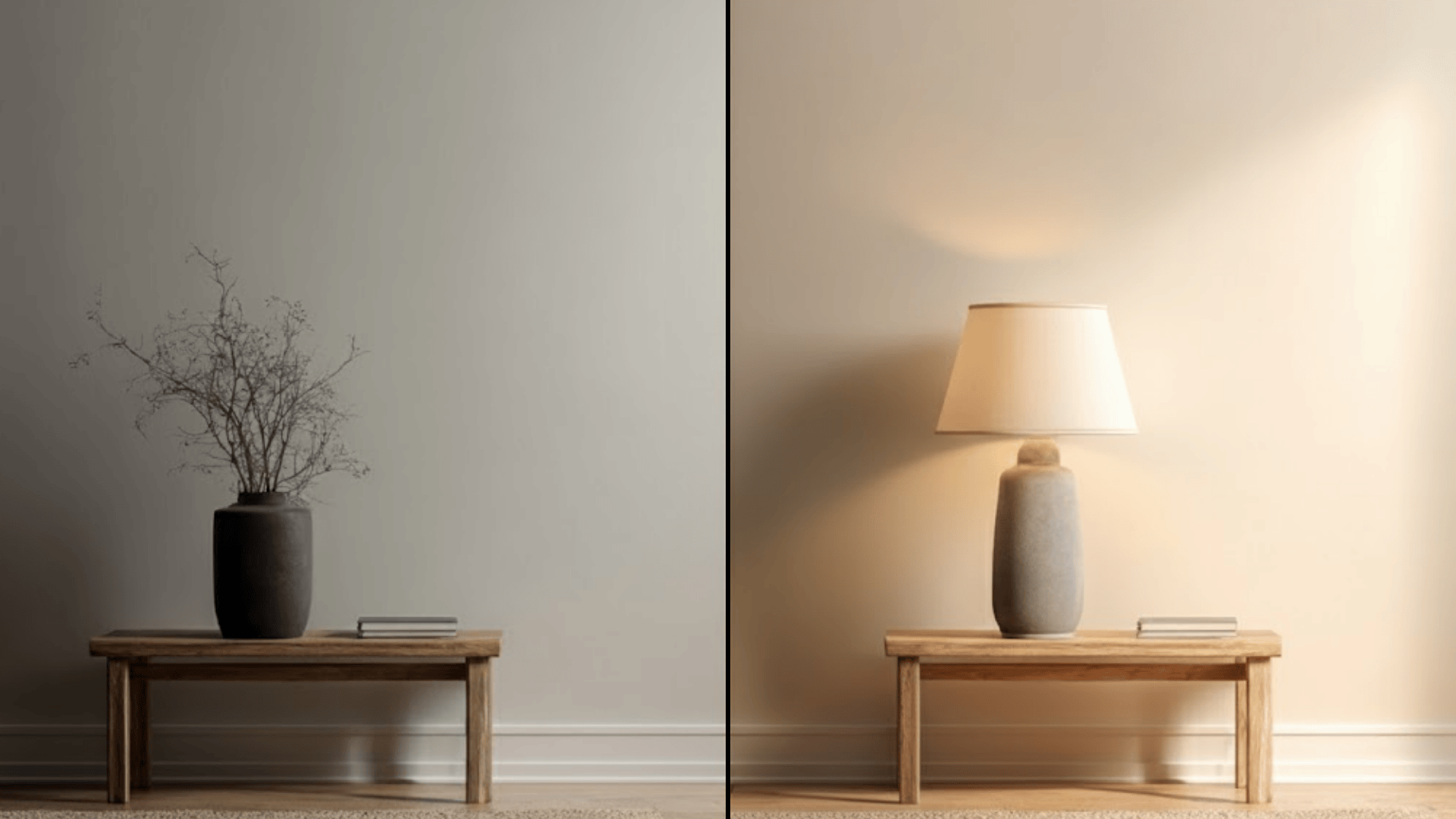 how lighting affects paint sheen