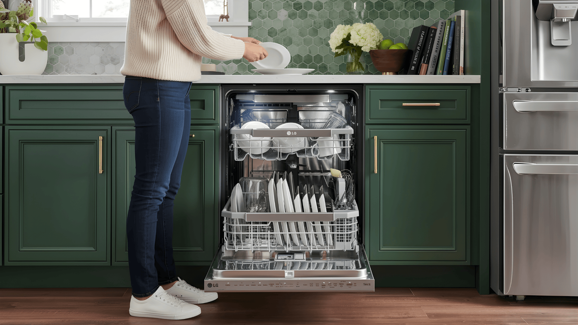 how to clean dishwasher step by step process