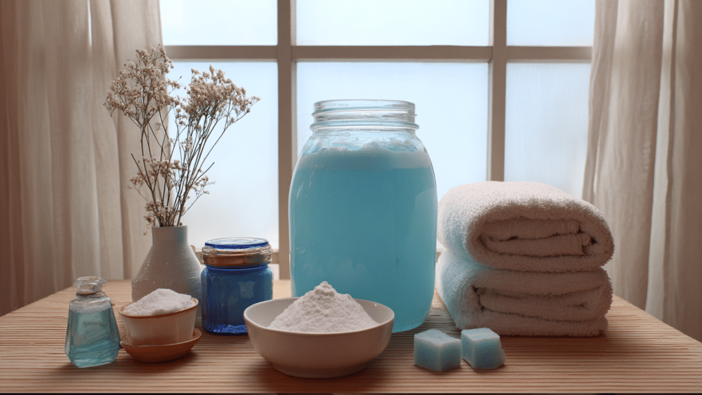 Detergen Making How to Make DIY Laundry Detergent at Home Easily - Feather The Nest