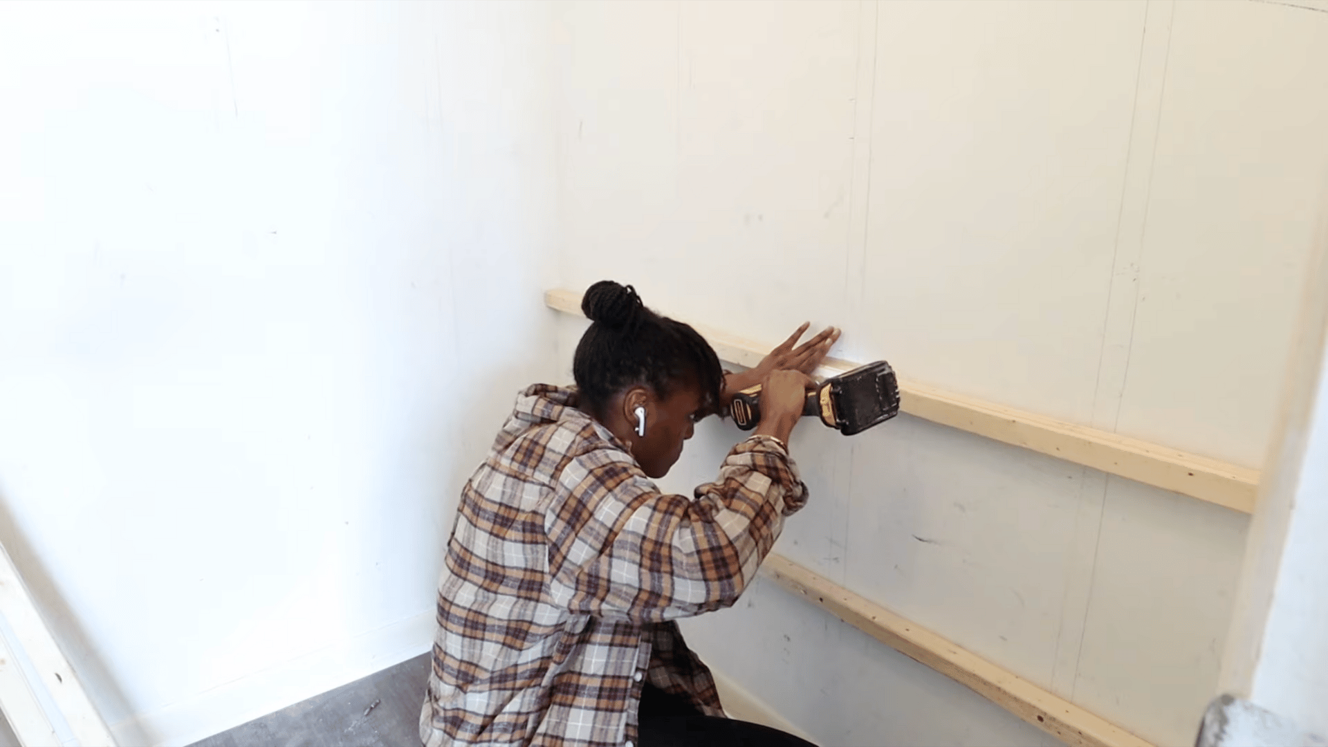 install the wall supports
