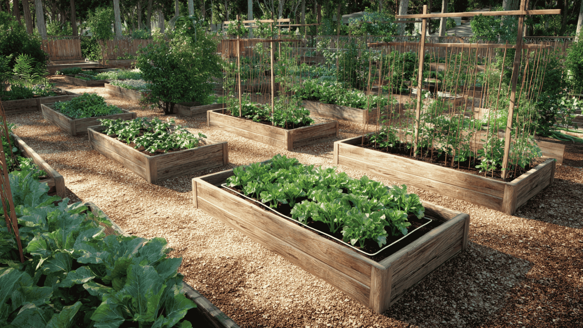 irrigation path planning for your vegetable garden