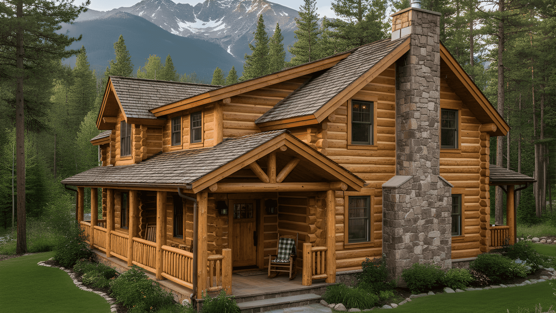 log siding