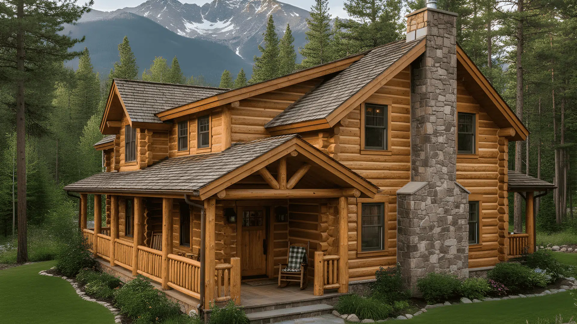 log siding