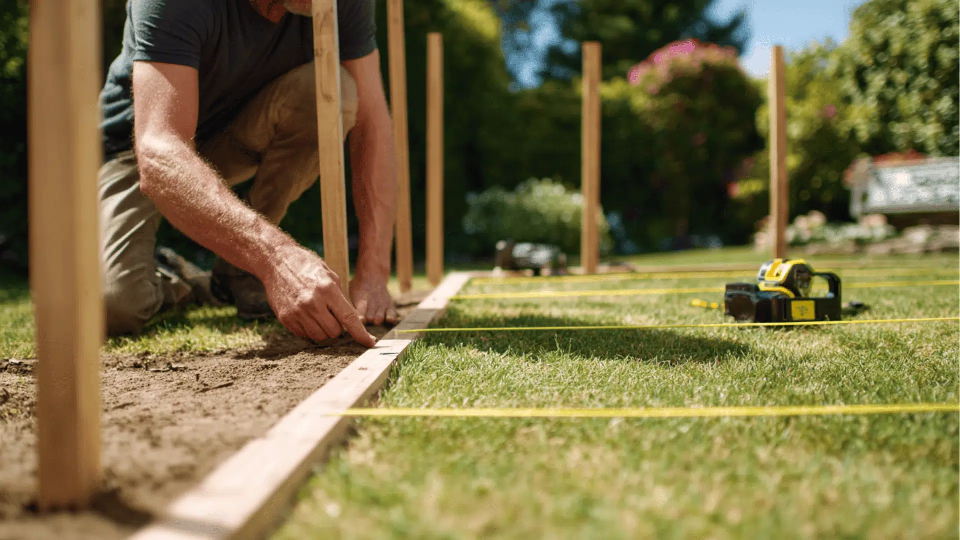 mark and measure your area