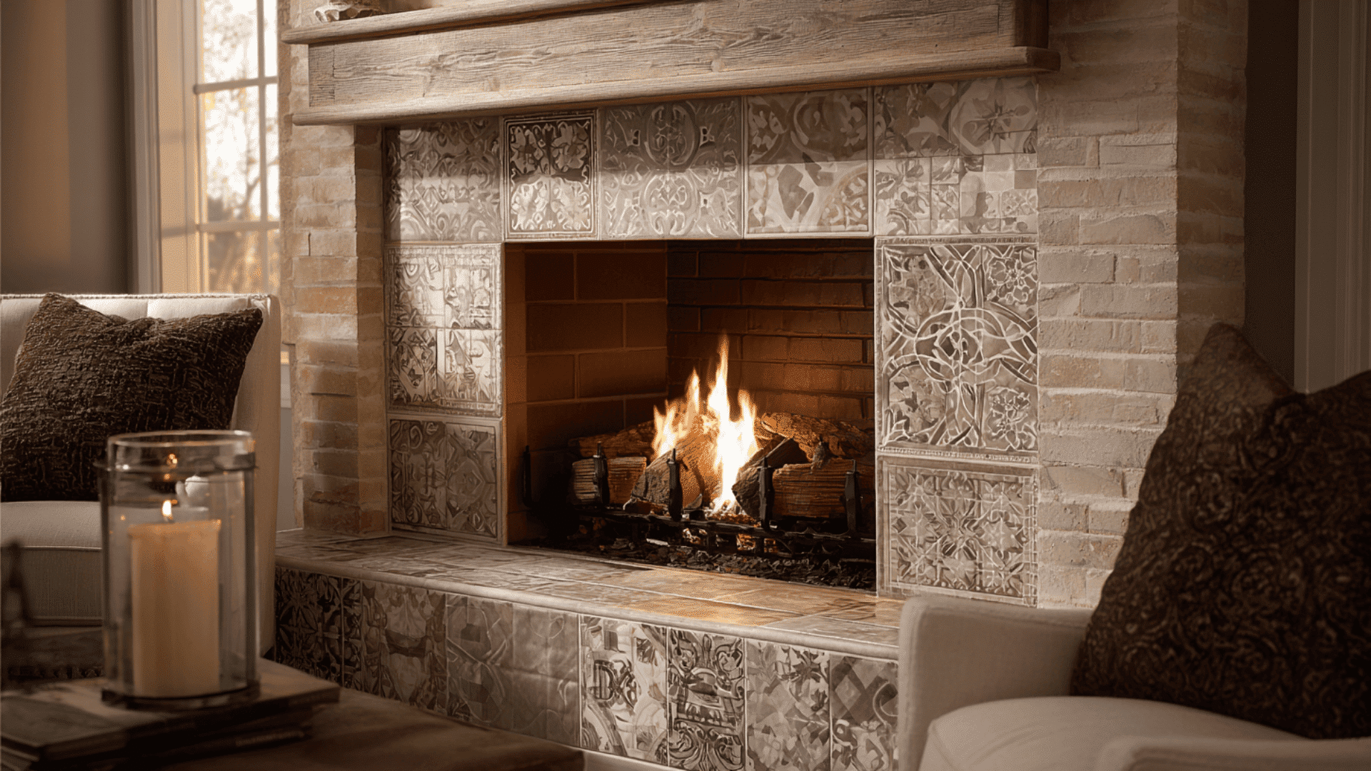 matte taupe ceramic tiles