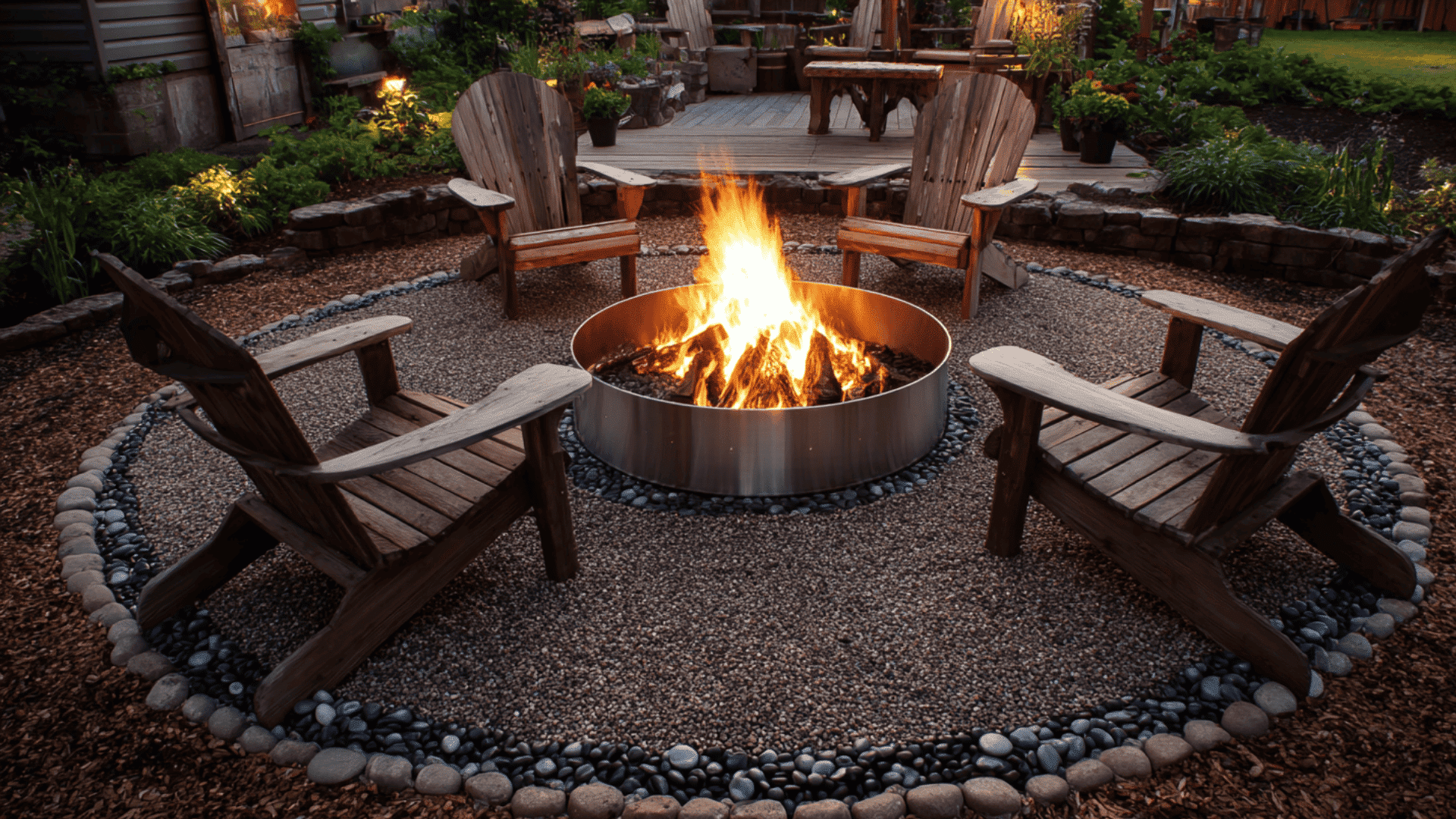metal ring fire pit low cost fire pit landscape design idea