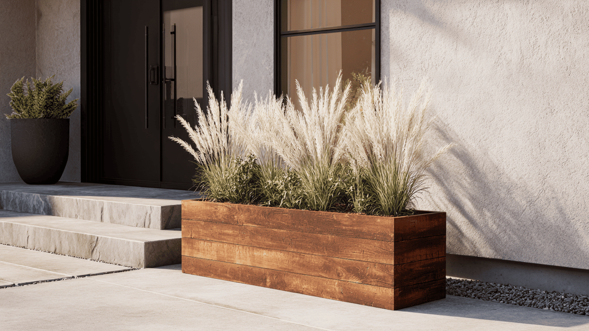 modern planter box