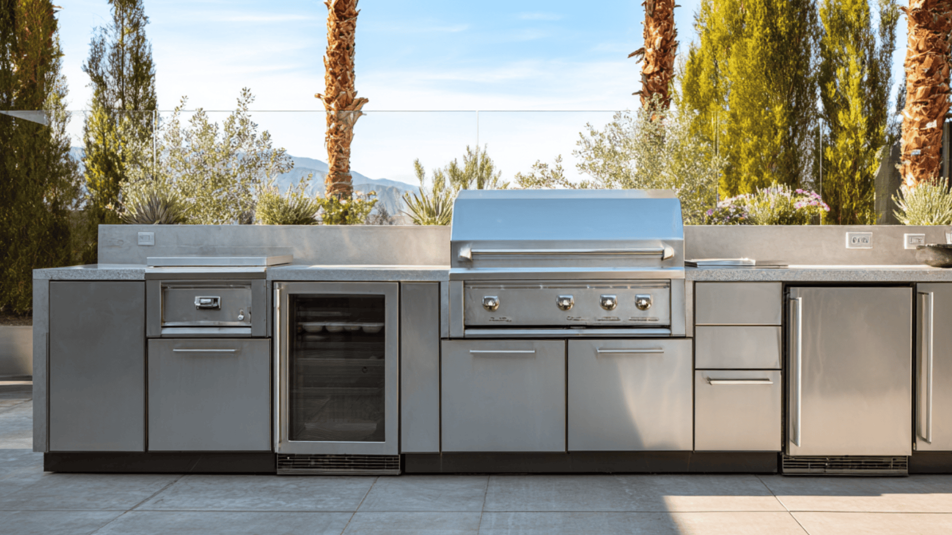 modular or ready to assemble outdoor kitchen outdoor kitchen ideas