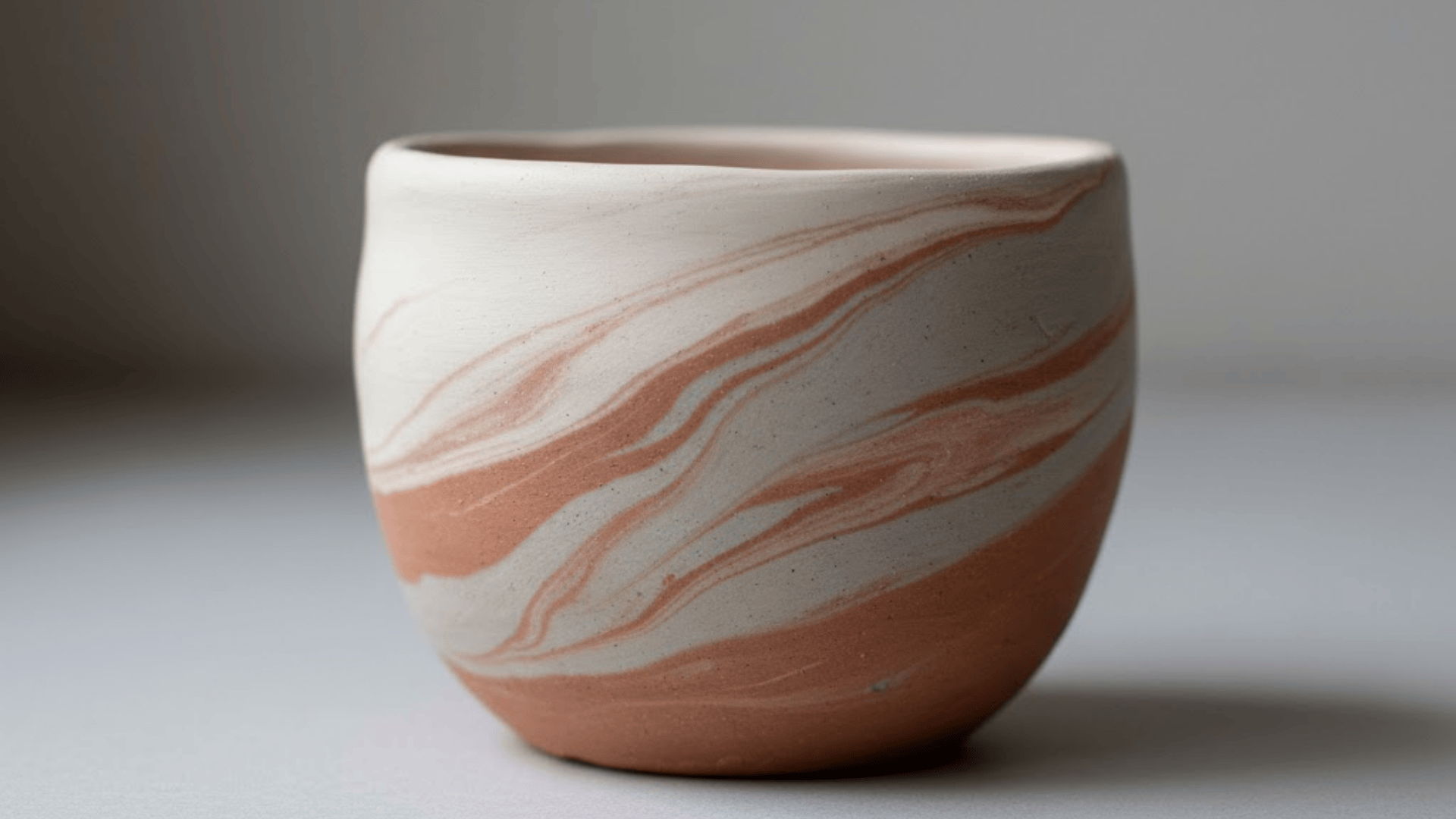 multi color marble clay pots pots pinch pot ideas