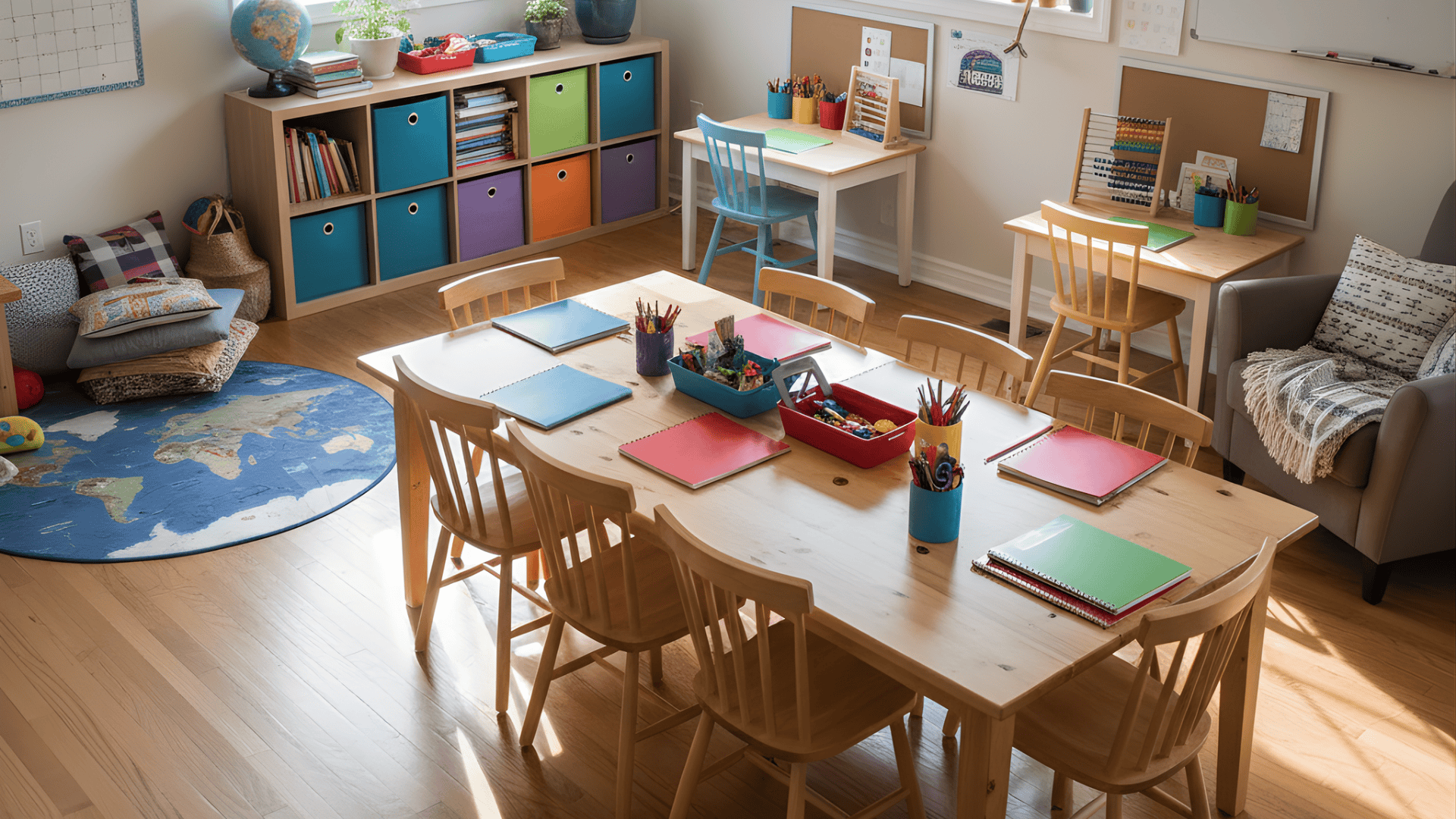 multi kid learning zone