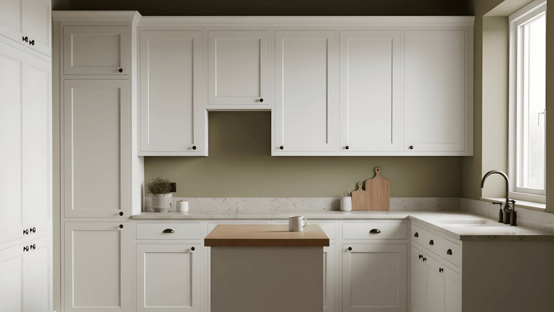 olive green kitchen paint colors white cabinets