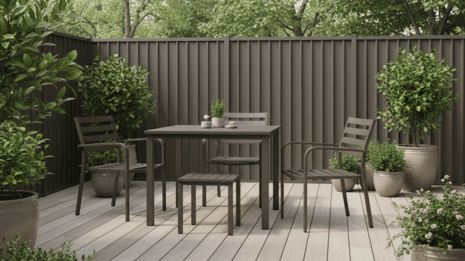 outdoor furniture and fencing