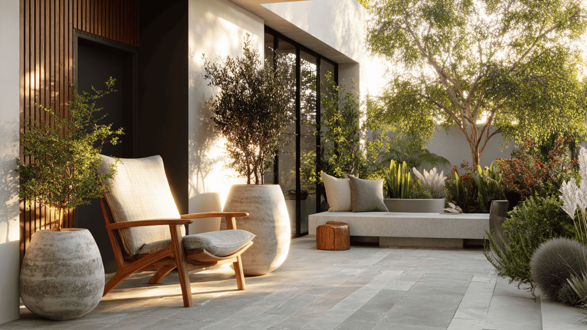 outdoor spaces