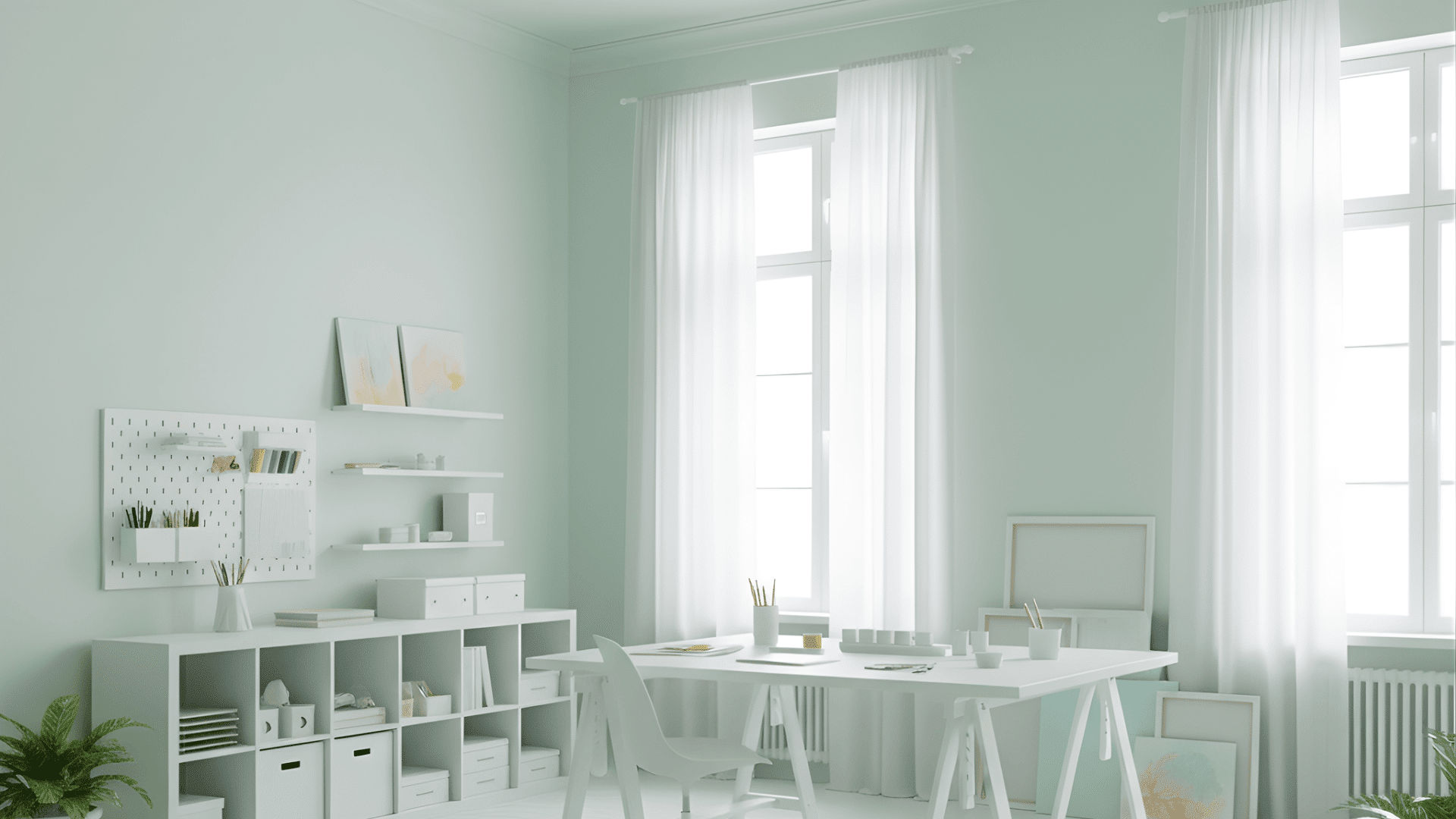 pale mint studio space