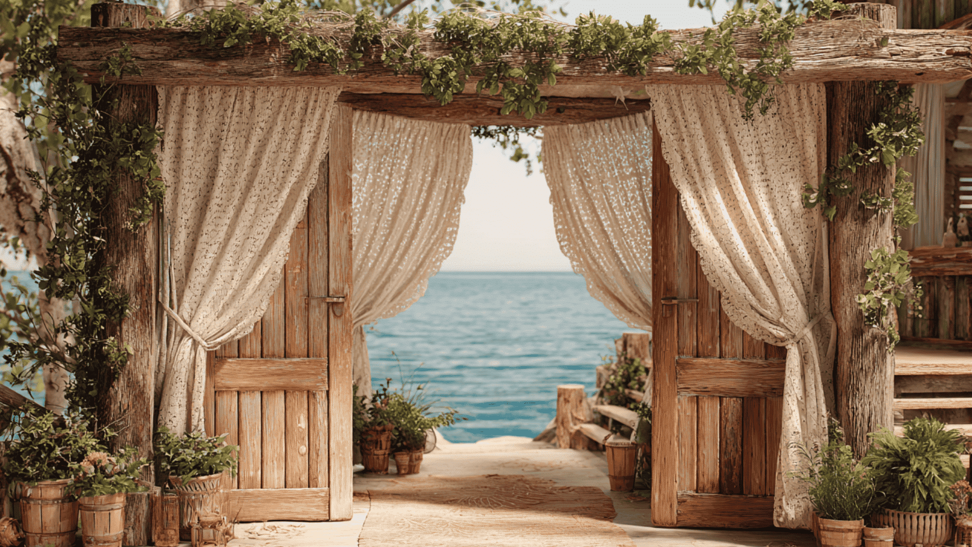pallet door arch