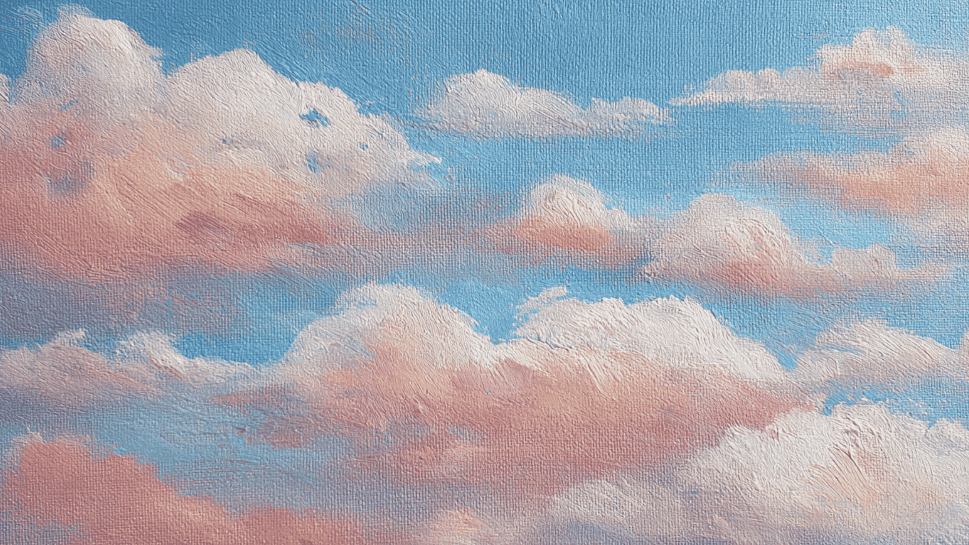 pastel rainbow clouds